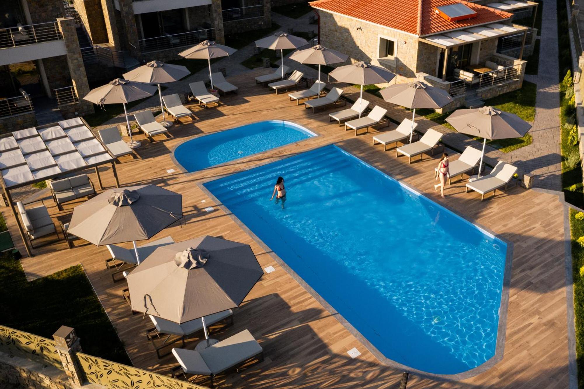 Costa D' Ifesto Aparthotel Ájosz Joánisz Kászpakasz Kültér fotó